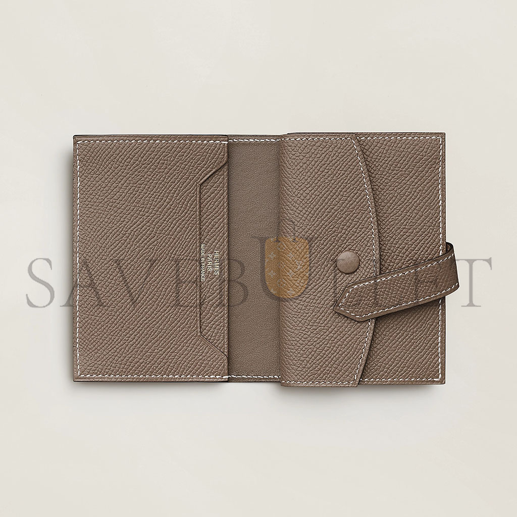 H**mes bearn mini wallet h039796cc18 (10.8*7.5*0.4cm)